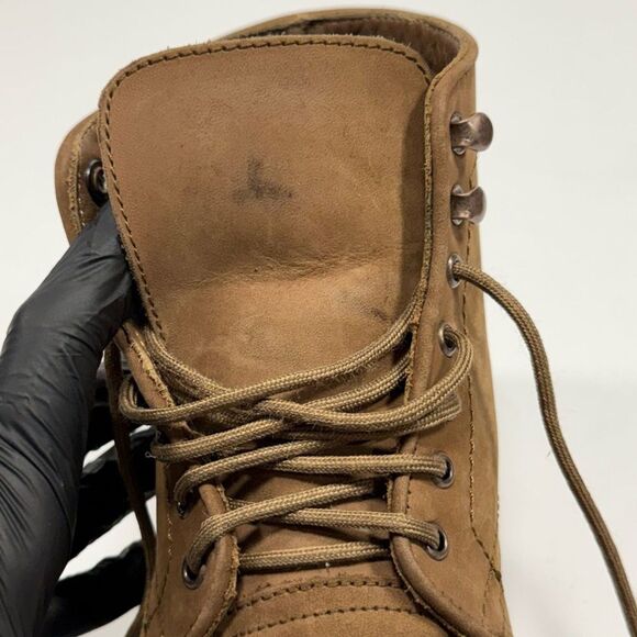 Thursday Boot Co. Moc Toe Diplomat Pebble Nubuck Leather Women's Size 6.5 - Picture 7 of 16